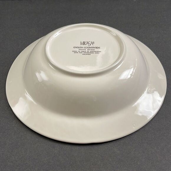 Mikasa English Countryside White 10” Round Vegetable Serving Bowl DISCONTINUED - Picture 9 of 16
